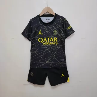 2022/2023 Psg Paris Saint-Germain Cuarta Visitante Camiseta de Fútbol Calidad Tailandesa Talla Infantil