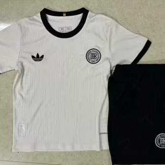Camiseta de Fútbol Alemania 2025/2026 Edición 125 Aniversario Blanca Calidad Tailandesa Talla Infantil