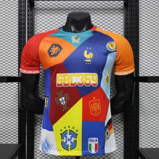 Camiseta de Fútbol Edición Especial de la Selección Nacional de la Copa del Mundo Versión Jugador 2026 AAA calidad para aficionados