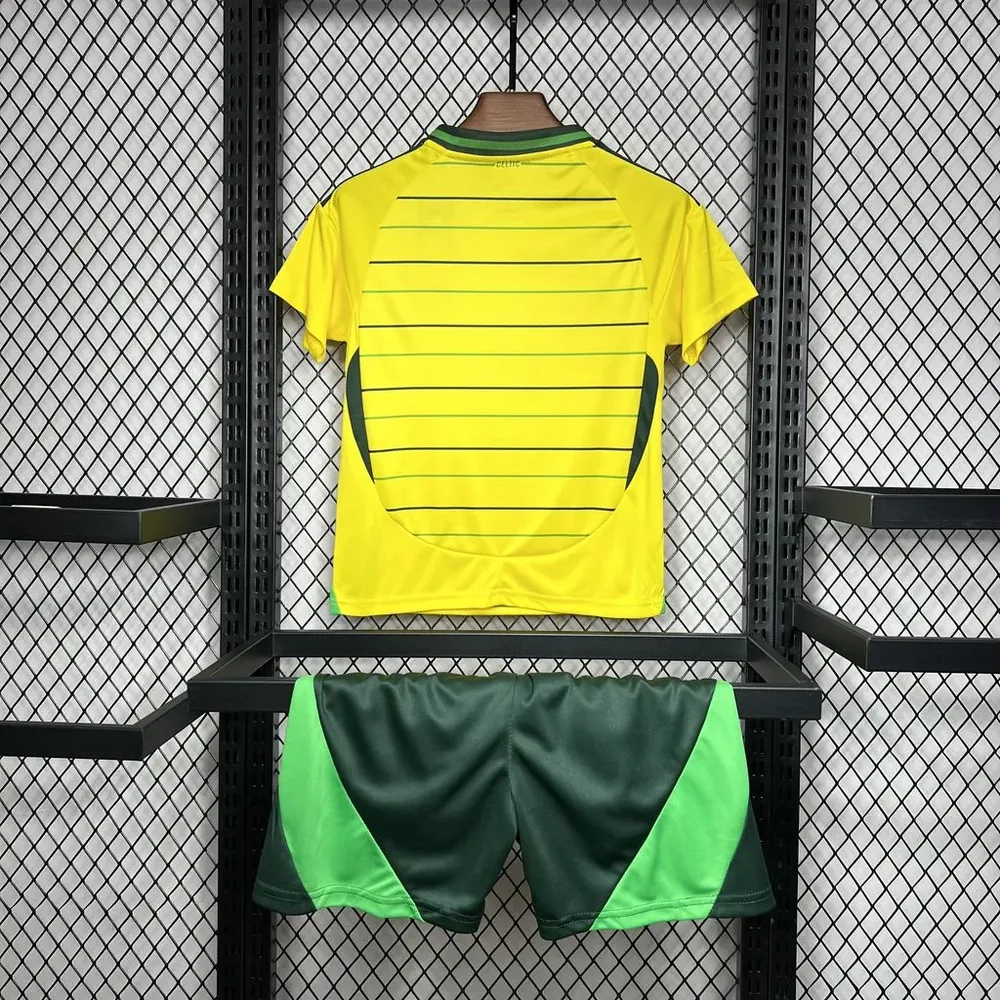 2024/2025 Celtic Visitante Camiseta de Fútbol Calidad Tailandesa Talla Infantil
