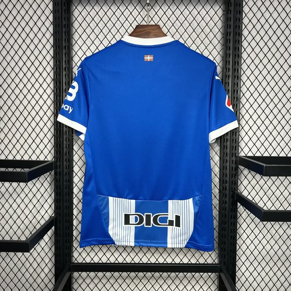 2024/2025 Alavés Camiseta de Fútbol Local Calidad Tailandesa