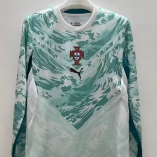 Camiseta de Fútbol Portugal Visitante 2026 Manga Larga Calidad Tailandesa