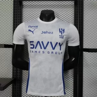 2025/2026 Versión Jugador Al-Hilal Saudí Chándal de Entrenamiento Camiseta de Fútbol Calidad Tailandesa