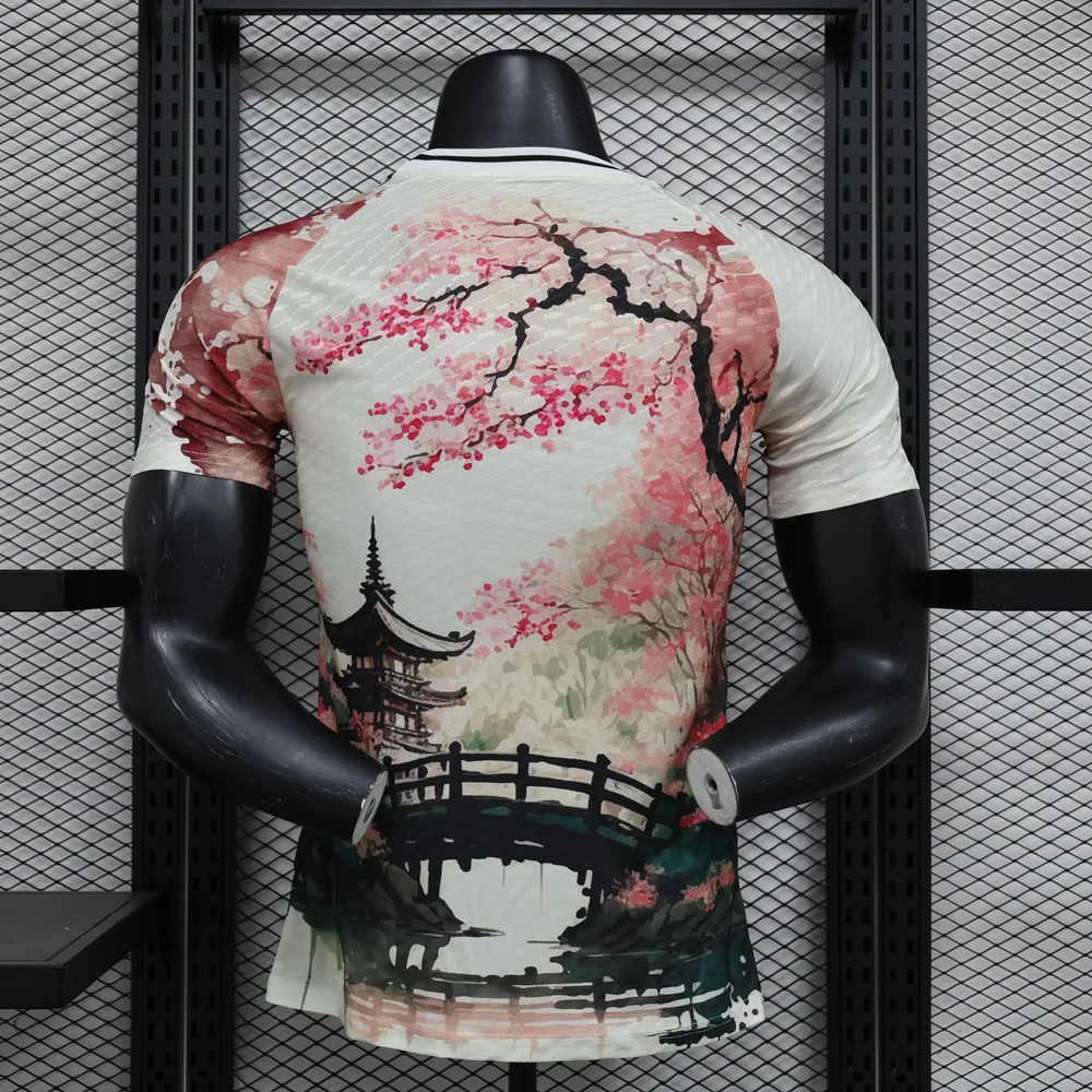 Edición Especial 2024 Versión Jugador Japón x Cerezos en Flor y Puentes AAA calidad fan