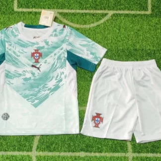 2026 Camiseta de Fútbol Visitante Portugal Calidad Tailandesa Talla Infantil