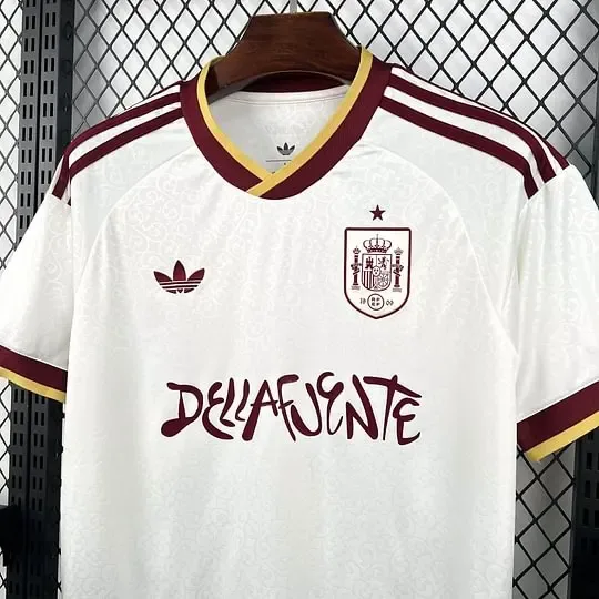 Camiseta Fútbol Visitante Mundial España 2026 x Dellafuente AAA calidad fan