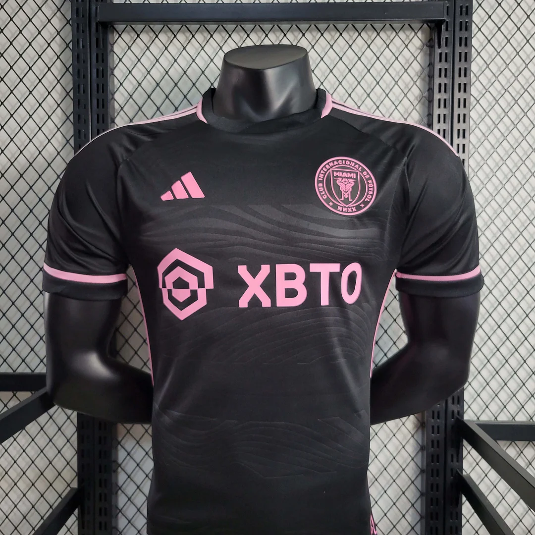 2023/2024 Versión Jugador Inter Miami Equipación Visitante Camiseta de Fútbol Calidad Tailandesa