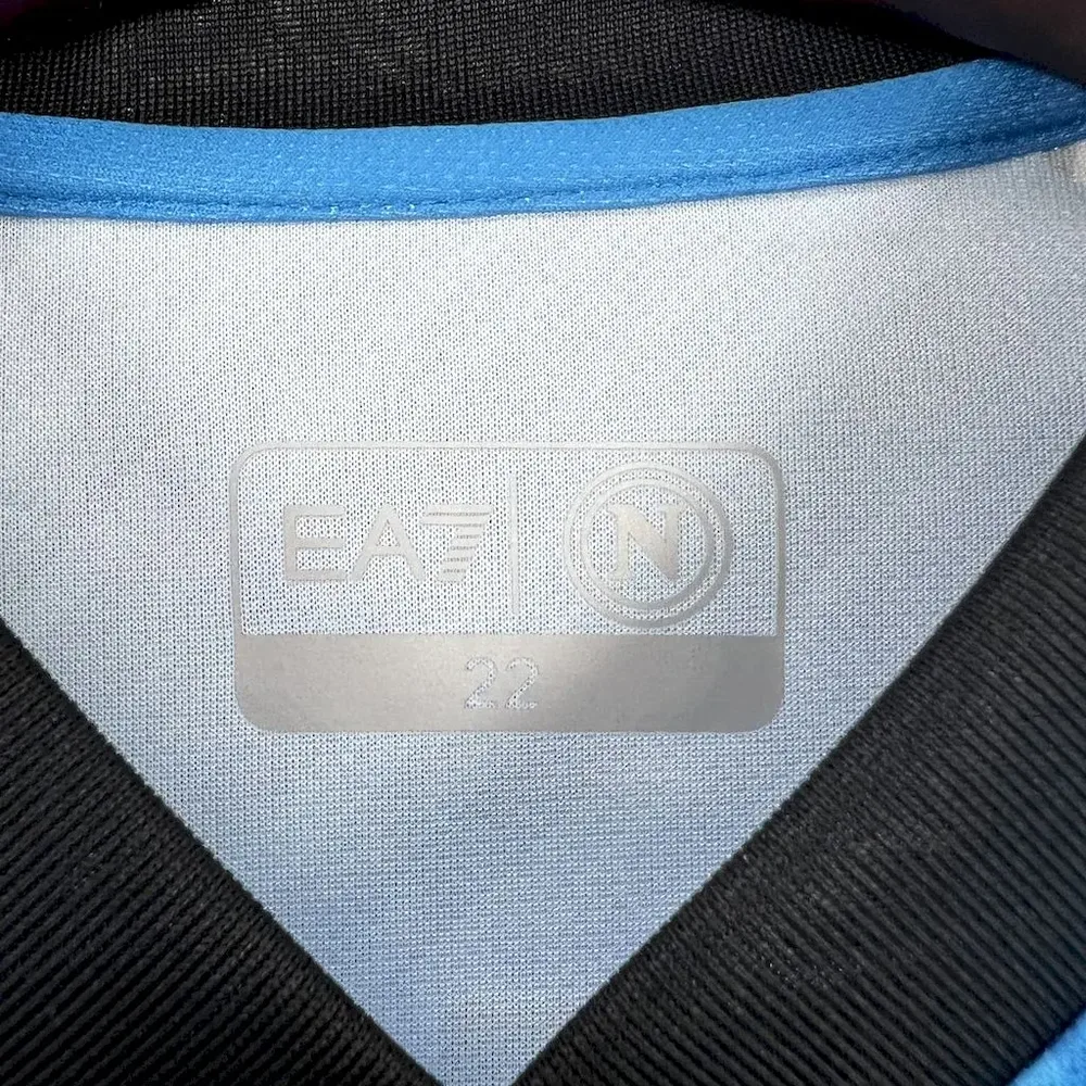 Camiseta de Fútbol Edición Conjunta 2024/2025 del Napoli Calidad Tailandesa Talla Infantil