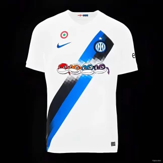 Camiseta de Fútbol Visitante Edición Tortuga Ninja del Inter de Milán 2023/2024 Calidad Tailandesa
