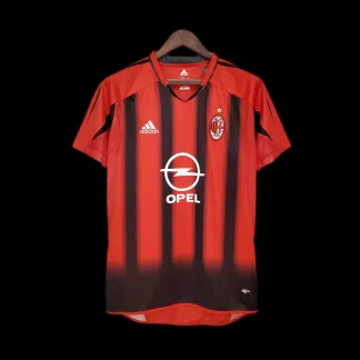 Camiseta Fútbol Retro AC Milan Local 2004/2005 Calidad Tailandesa
