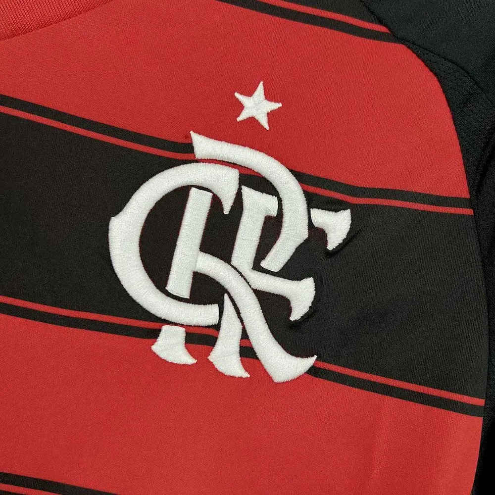 2025/2026 Flamengo Manga Larga Local Camiseta Fútbol Calidad Thai