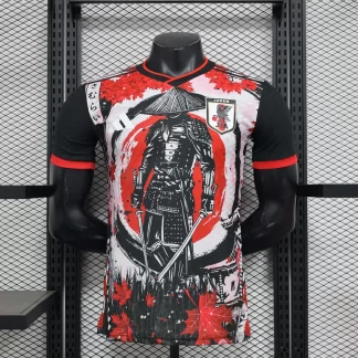Camiseta de fútbol edición especial guerrero hoja de arce rojo jugador Japón 2024 AAA calidad fan