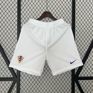 Pantalón Corto Local Croacia 2024 Calidad Tailandesa