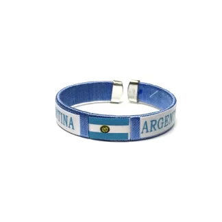 Pulsera de fútbol de aficionado de Argentina