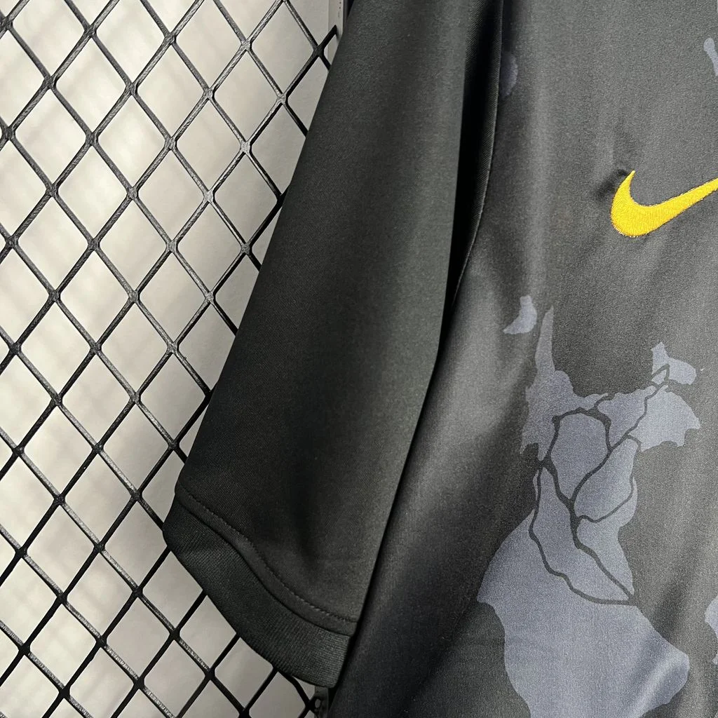2024/2025 Brasil Edición Especial Jesús Negra Camiseta Calidad Tailandesa