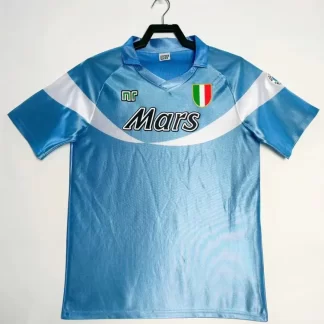 Camiseta de Fútbol Retro 1990/1991 del Napoli Local 1:1 Calidad Tailandesa