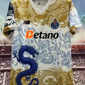 2025/2026 Porto Edición Especial amarillo Camiseta de Fútbol Calidad Tailandesa