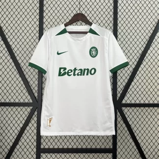 2024/2025 Camiseta de Fútbol Visitante Sporting de Lisboa Calidad Tailandesa