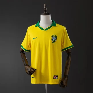 Camiseta Retro 1997 Brasil Local Fútbol AAA calidad fan