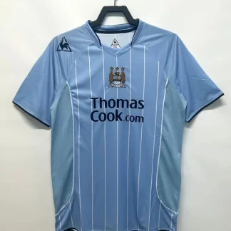 2007/2008 Retro Manchester City Camiseta Local Calidad Tailandesa