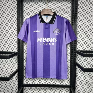 Camiseta de Fútbol Retro Tercera Visitante Rangers 1994/1995 Calidad Tailandesa