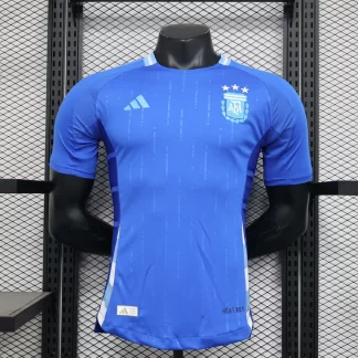 Camiseta de Fútbol Visitante Versión Jugador Argentina 2024 Calidad Tailandesa 1:1