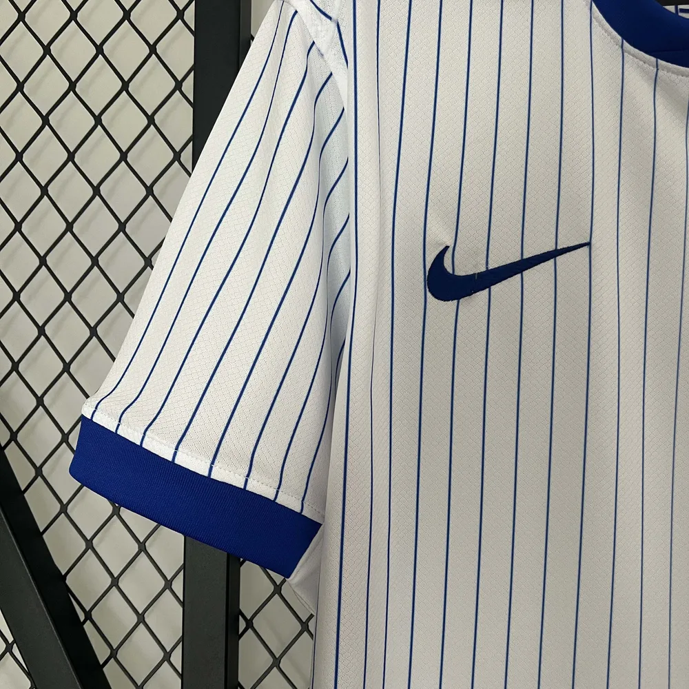 Camiseta de Fútbol 2024 de Francia Visitante AAA calidad aficionado