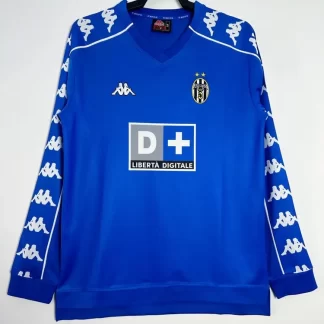 Camiseta Retro de Manga Larga Juventus Visitante 1999/2000 Calidad Tailandesa