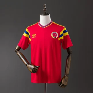 Camiseta Visitante Retro 1990 Colombia AAA calidad fan