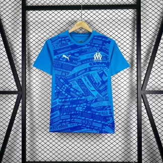 2025/2026 Olympique de Marseille Ropa de Entrenamiento Camiseta de Fútbol Calidad Tailandesa