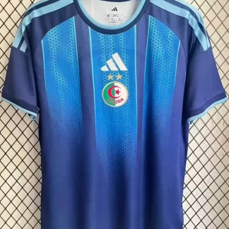 2026 Argelia Selección Nacional Chándal Azul Fútbol Camiseta Calidad Tailandesa