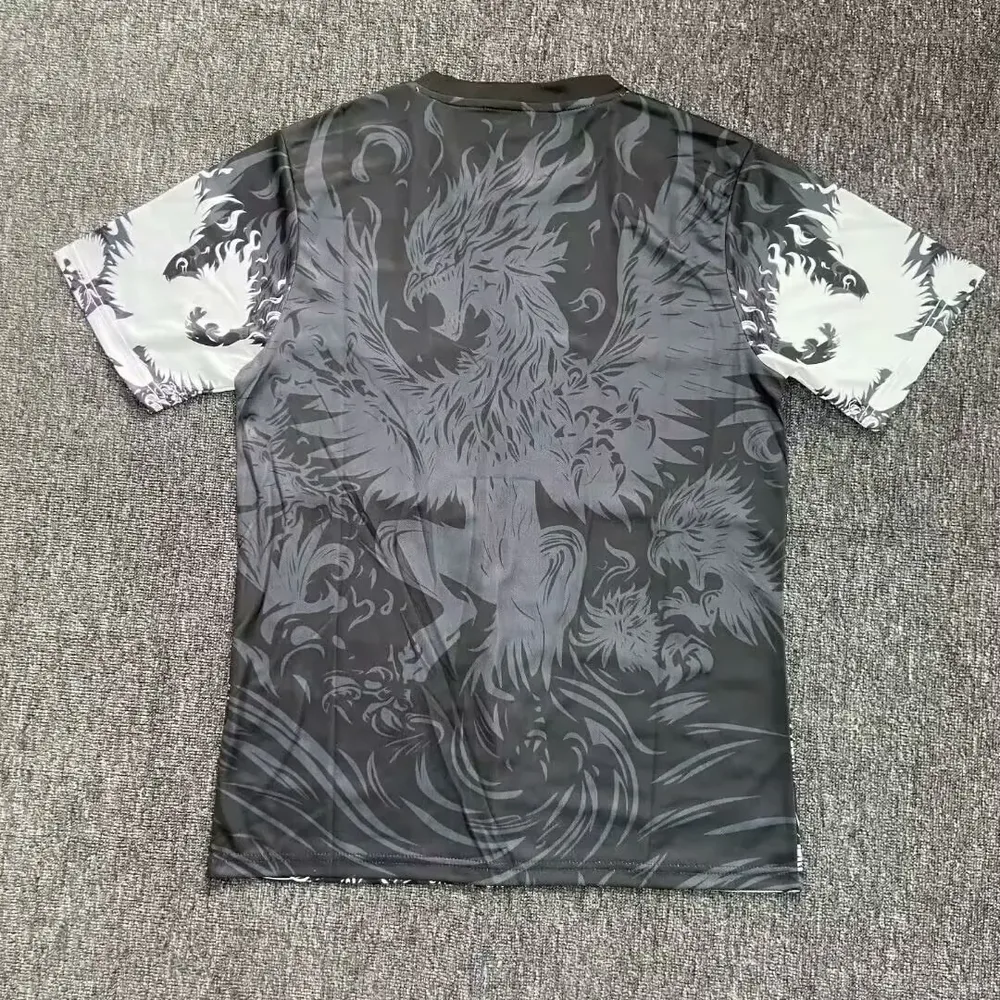 2025/2026 Camiseta de Fútbol Japón Edición Especial Águila Negra y Blanca Calidad Tailandesa