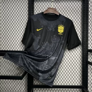 2024/2025 Brasil Edición Especial Jesús Negra Camiseta Calidad Tailandesa