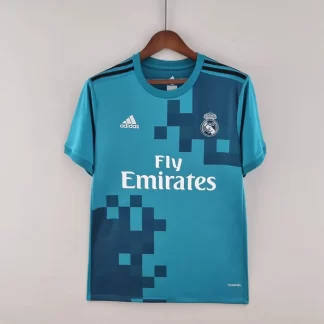 Tercera Visitante Retro de Real Madrid 2017/2018
