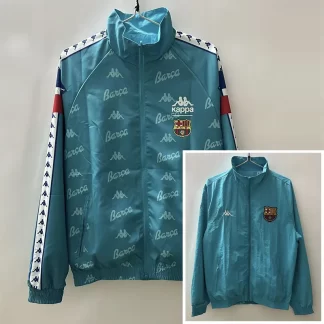 2025/2026 Barcelona Chaqueta Cortavientos Reversible Camiseta de Fútbol Calidad Tailandesa 03