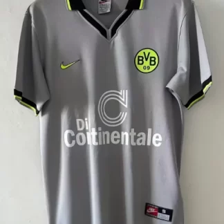 Camiseta Retro Dortmund Visitante 1997/1998 Calidad Tailandesa