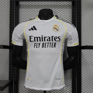 2025/2026 Versión Jugador Camiseta de Fútbol Local Real Madrid Calidad Tailandesa