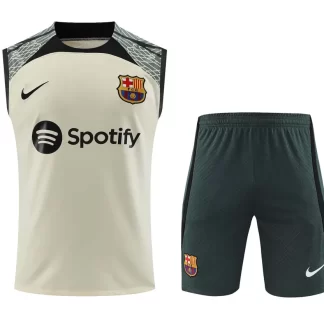 2023/2024 Barcelona Sin Mangas Ropa de Entrenamiento Camiseta de Fútbol Calidad Tailandesa