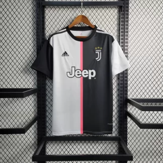 Camiseta de fútbol local retro de la Juventus 2019/2020 calidad tailandesa