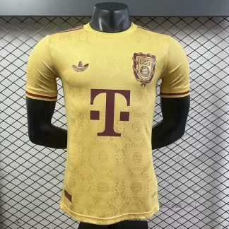 2025/2026 Camiseta Edición Especial 125 Aniversario Amarilla Jugador Bayern Munich Calidad Tailandesa