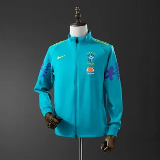 2026 Brasil 22/23 Azul Lago -Chaqueta S-XXL Camiseta de Fútbol AAA Grado Fan