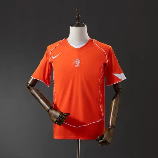 Camiseta Retro Selección Nacional Países Bajos Local 2004 AAA calidad aficionado