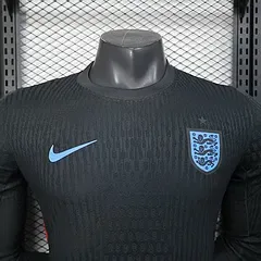 2025/2026 Manga Larga Versión Jugador Inglaterra Camiseta Visitante Fútbol Calidad Tailandesa