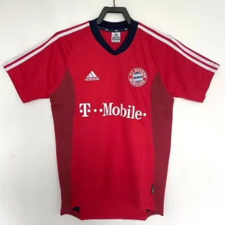 2002/2003 Retro Bayern Munich Equipación Local Camiseta de Fútbol Calidad Tailandesa