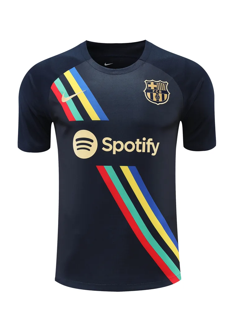 Camiseta de Entrenamiento de Barcelona 2022/2023 Negra