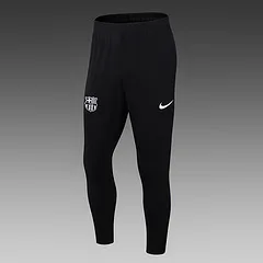 Conjunto de Entrenamiento de Media Cremallera Negro del Barcelona 2024/2025