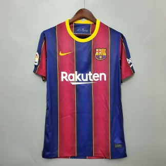 Camiseta de Fútbol Local Retro Barcelona 2020/2021 Calidad Tailandesa