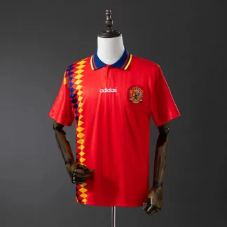 Camiseta Retro 1994 Spain Home AAA calidad fan