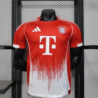 2025/2026 Versión Jugador Bayern Munich Local Camiseta Fútbol Calidad Thai