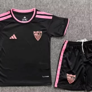 2026/2027 Camiseta de Fútbol Tercera Equipación Visitante Sevilla 1:1 Calidad Tailandesa Talla Infantil